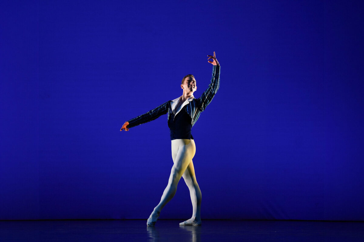 Eric Snyder in Delibes Suite for Emerging Dancer © Isabella Turolla